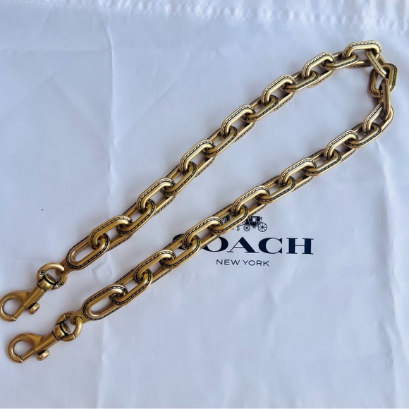 Coach Link Chain Strap - Picture 1 of 5